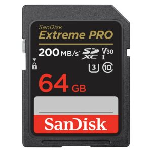 CARTE MEMOIRE 64GB SD