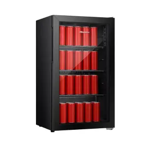 FRIGO HISENSE BAR 94L GLASS RJ-12D4NX