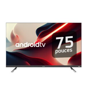 TELEVISEUR ASTECH 75” QLED ANDROID SOUND BAR 75LX300QD