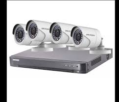KIT DE 4 CAMERAS ANALOGIQUES DS-J142I/7204HQHI-K1+4CAM