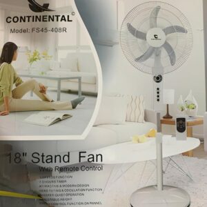 VENTILLO CONTINENTAL SUR PIEDS AVEC COMMANDE FS45-408R